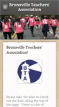 Mobile Screenshot of bronxvilleteachers.org